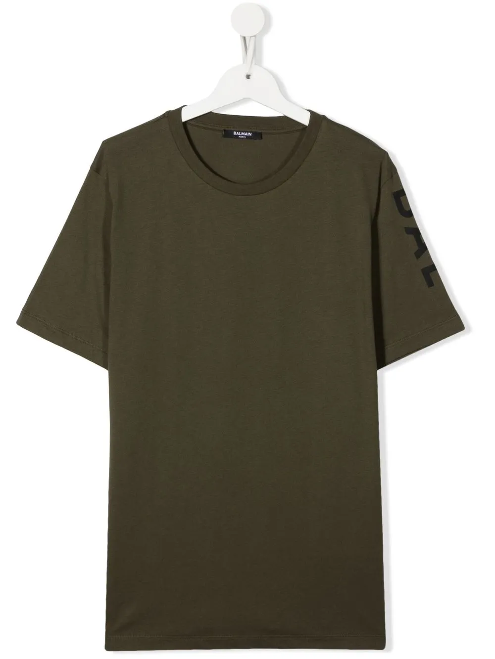 

Balmain Kids playera con logo estampado - Verde