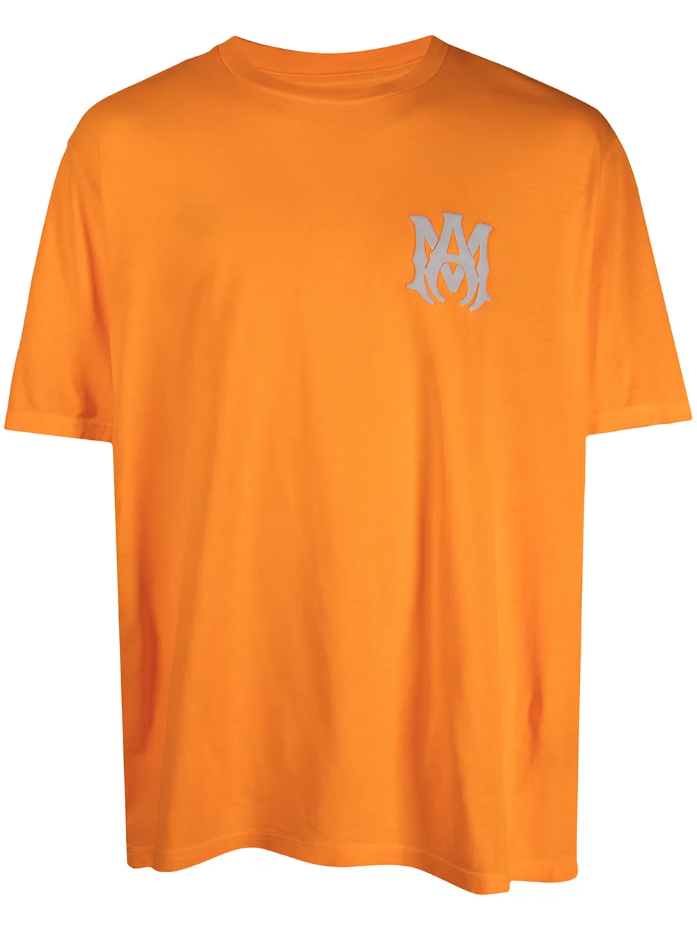 

AMIRI logo-print crew-neck T-shirt - Orange