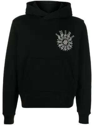 AMIRI ロゴ パーカー | ブラック | FARFETCH JP