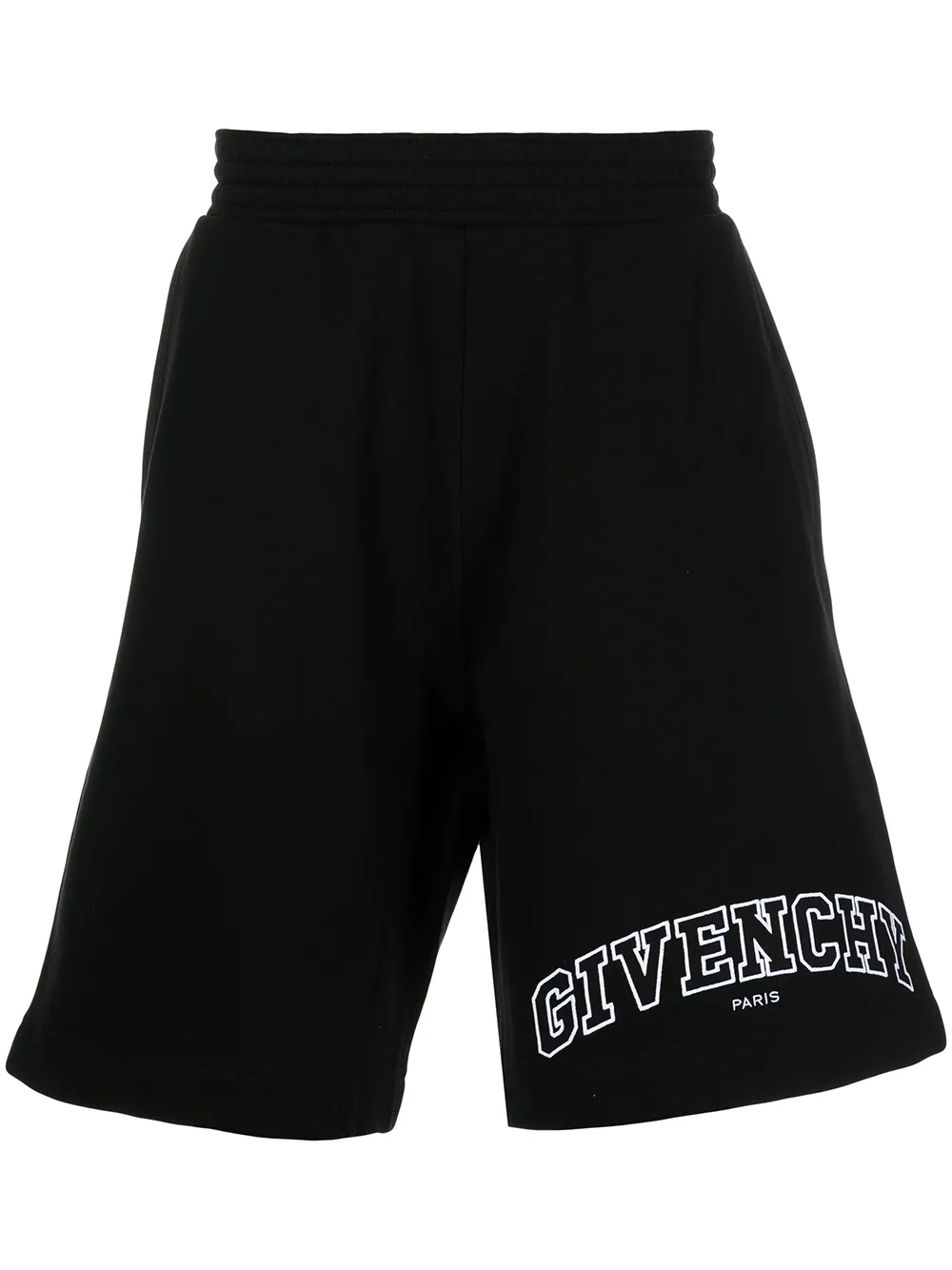 

Givenchy logo-print track shorts - Black