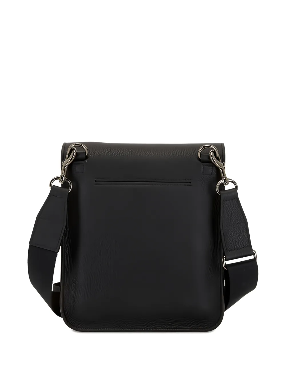  Akris Flap Strap Cross Body Bag - Black 