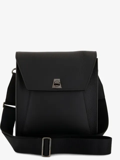 Akris flap strap cross body bag