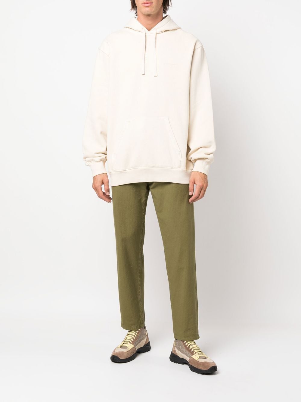 Carhartt WIP Katoenen hoodie - Beige