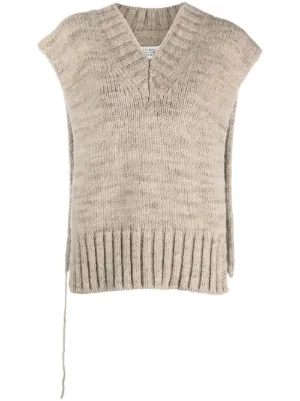 Maison Margiela Knitted Tops for Women - Shop on FARFETCH