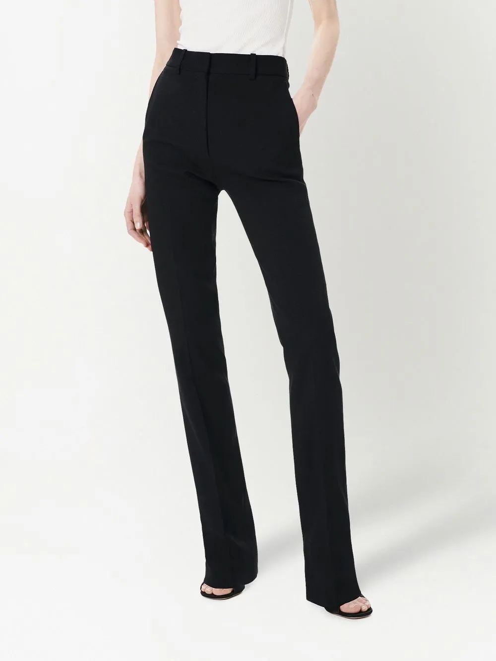 VICTORIA BECKHAM TAILORED SKINNY-CUT TROUSERS