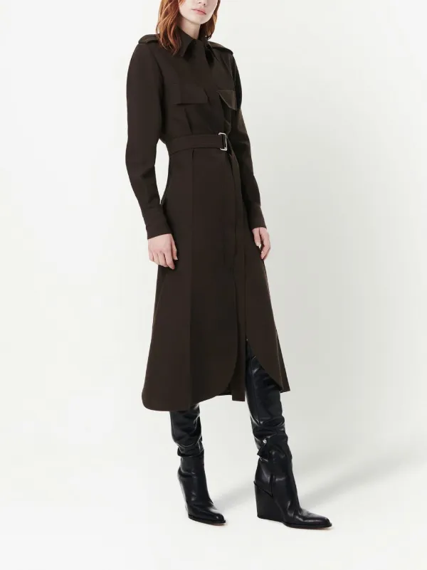 Trench coat 2024 shirt dress