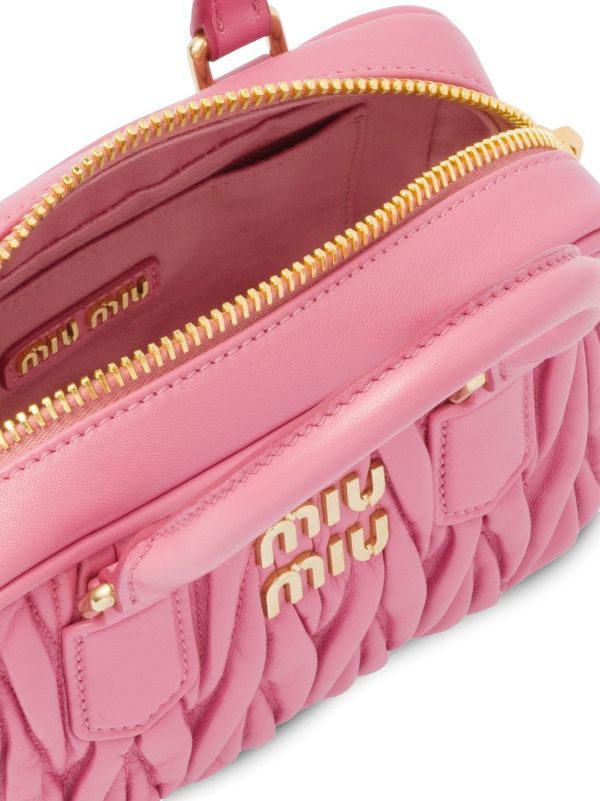 Miu miu discount pink tote bag