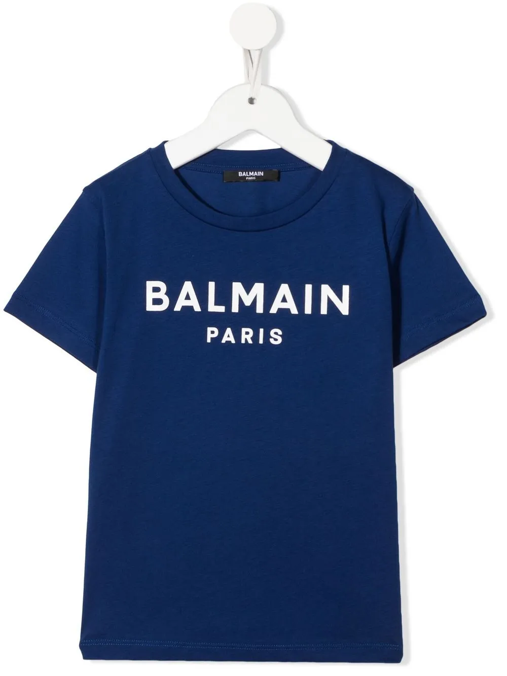 

Balmain Kids playera con logo estampado - Azul