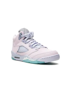 Jordan 5 pink on sale grey