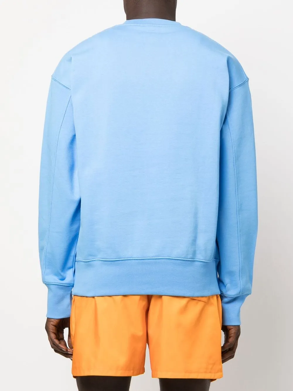 Swoosh-Logo Print Sweatshirt