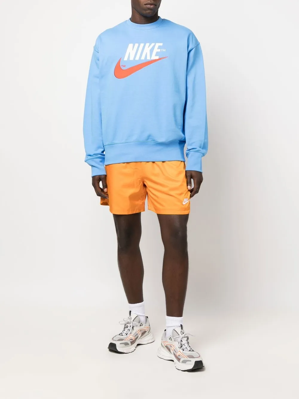 Nike Sweater met logoprint - Blauw