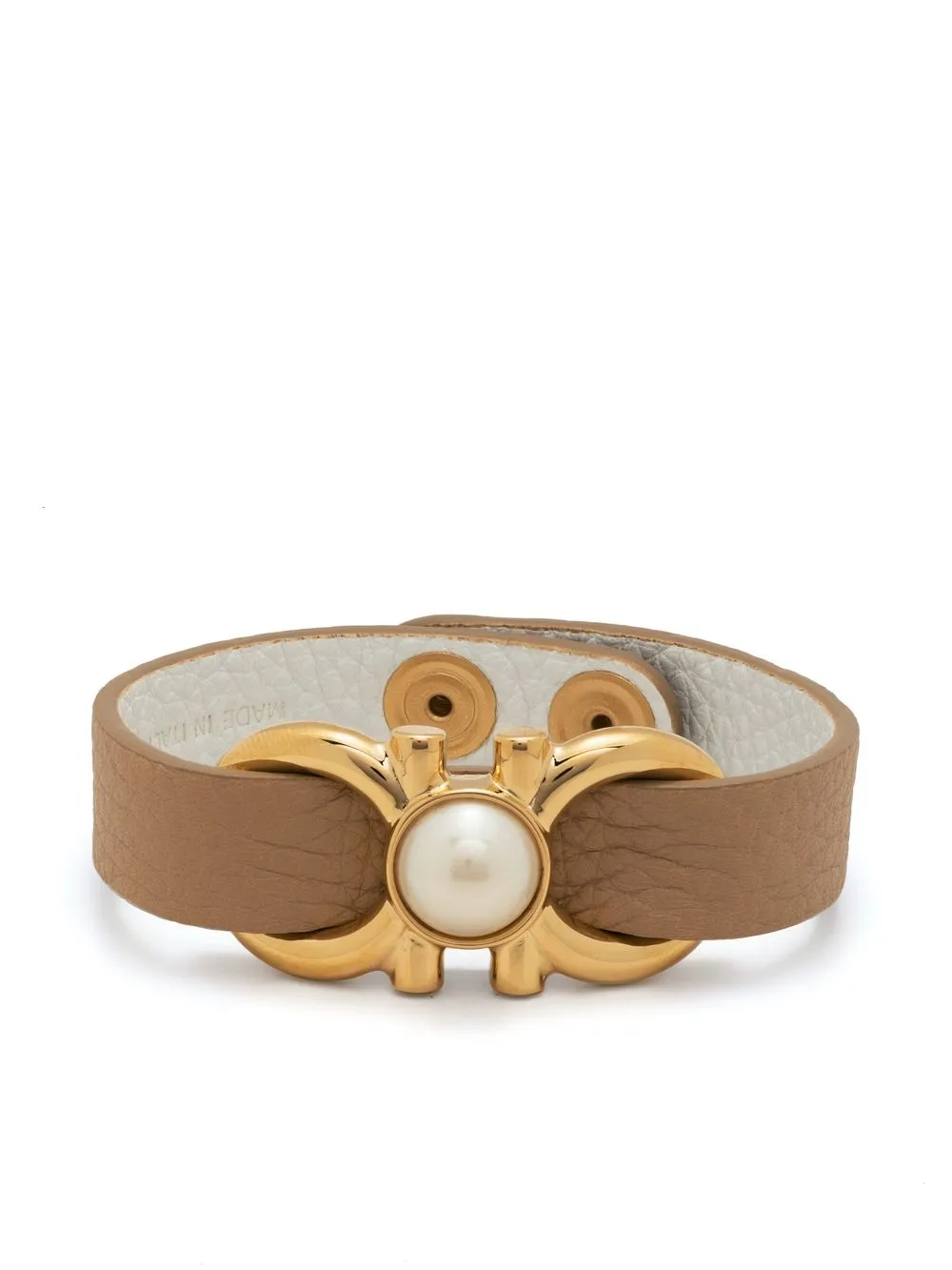 

Salvatore Ferragamo pulsera con detalle Gancini - Neutro