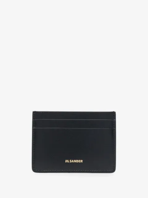 Jil Sander logo-lettering cardholder