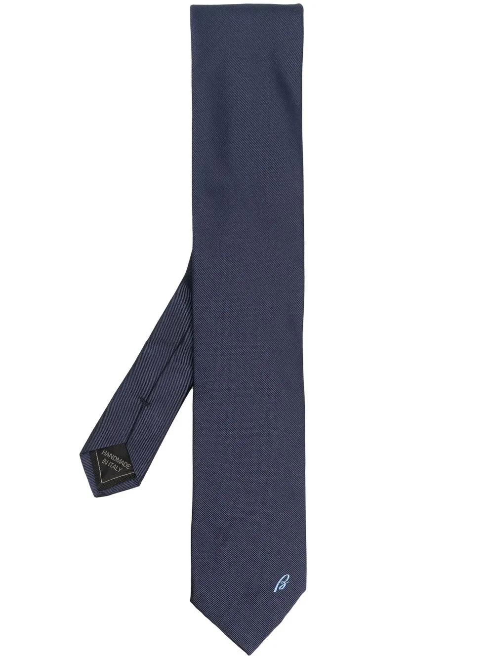 

Brioni corbata lisa - Azul