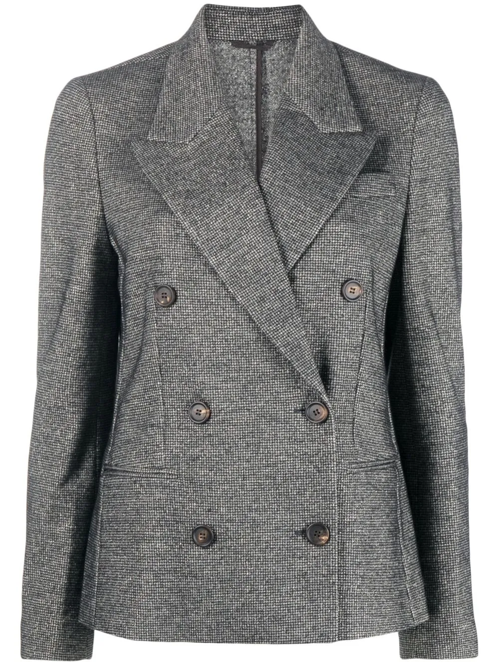 

Brunello Cucinelli blazer con doble botonadura - Negro