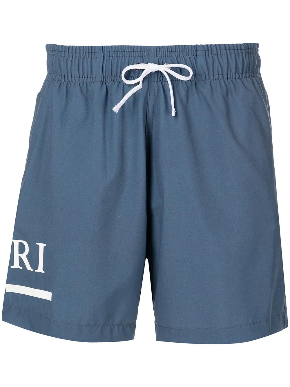 

AMIRI shorts de playa con logo estampado - Azul