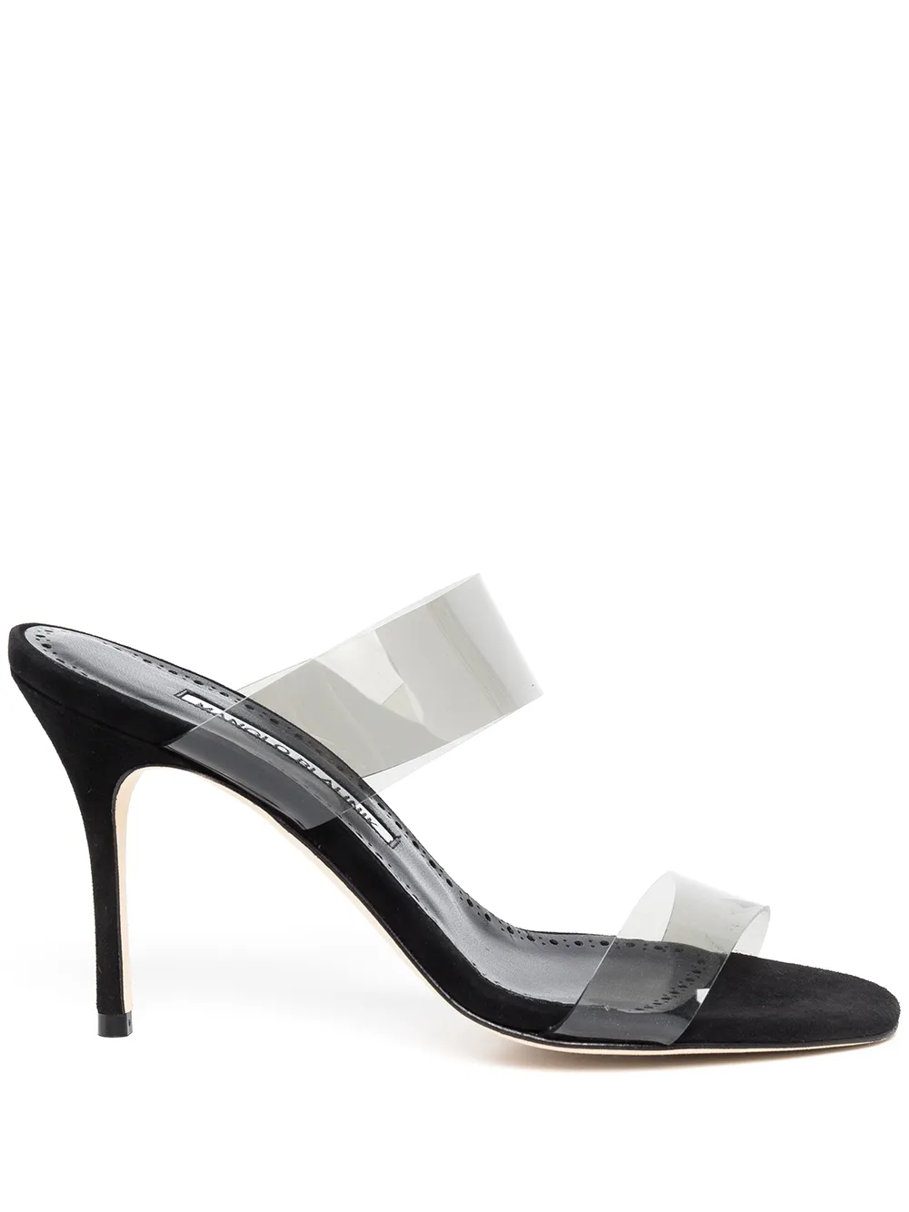 

Manolo Blahnik sandalias Scolto con tacón de 90mm - Negro