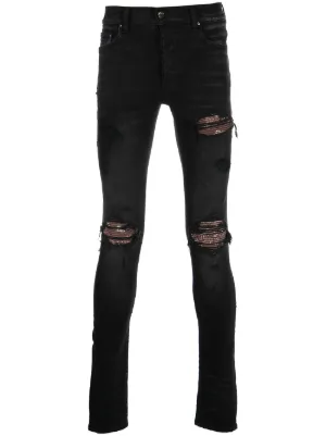 amiri jeans black patch