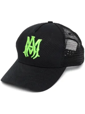 AMIRI logo-embroidered Cap | Black | FARFETCH RO