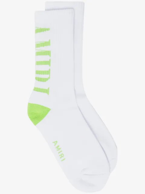 AMIRI logo-print socks