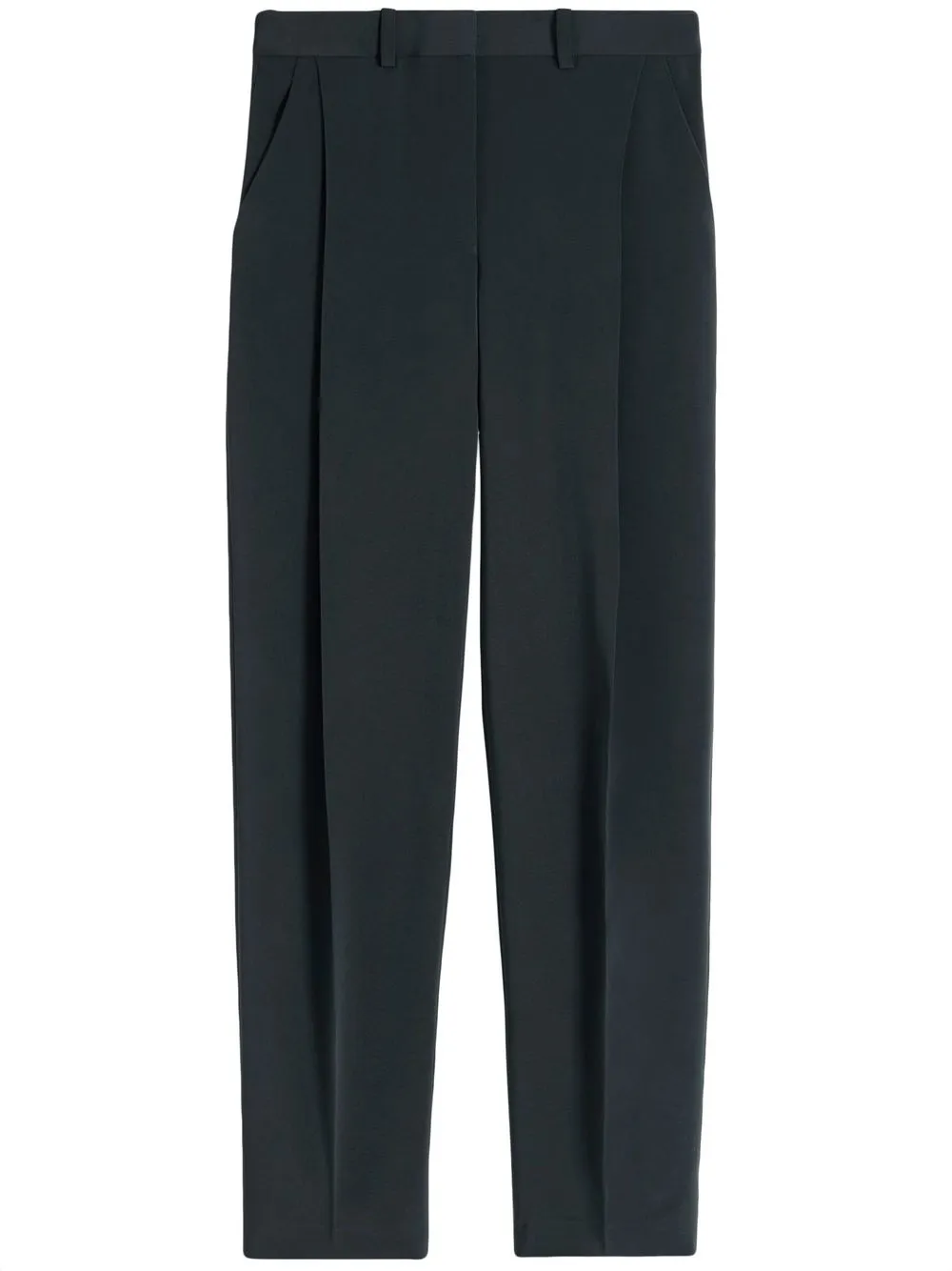 

Victoria Beckham pantalones rectos con pinzas - Gris