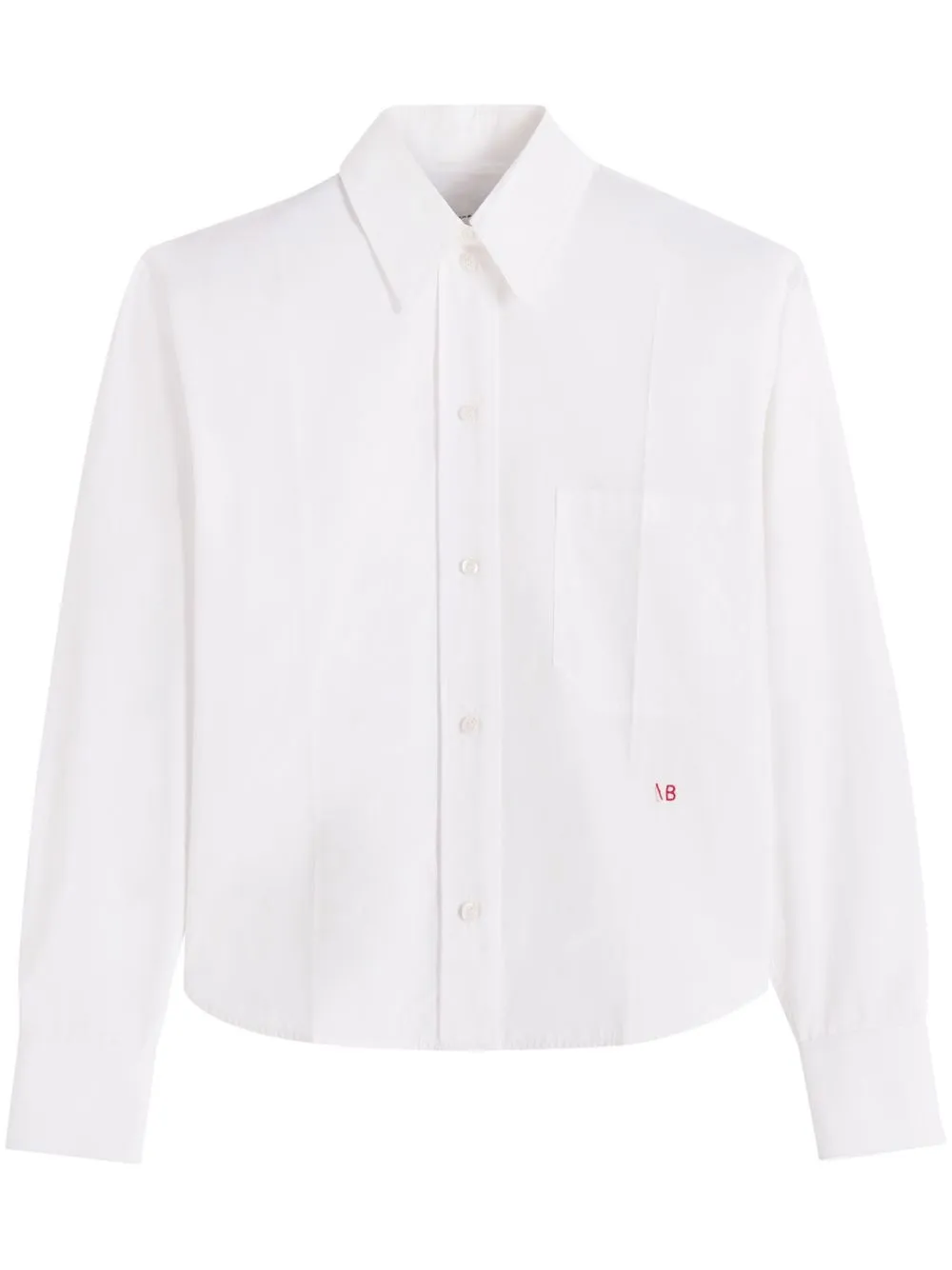 

Victoria Beckham camisa manga larga - Blanco