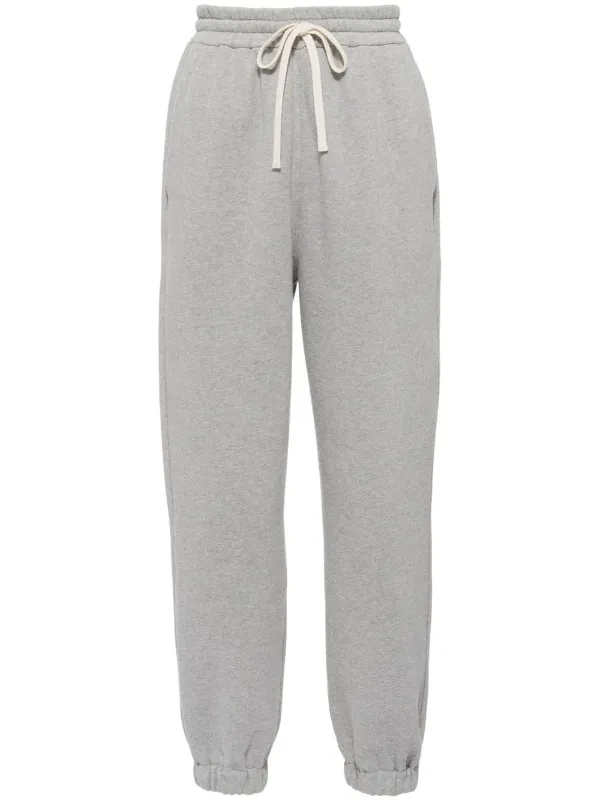 miu miu logo sweat pants