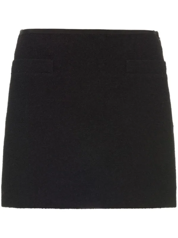 Miu Miu Bouclé Tweed Mini Skirt - Farfetch