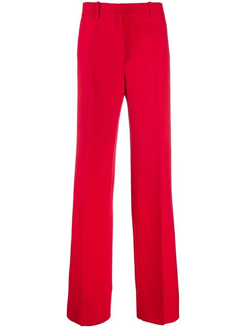 Valentino high-waisted wide-leg trousers