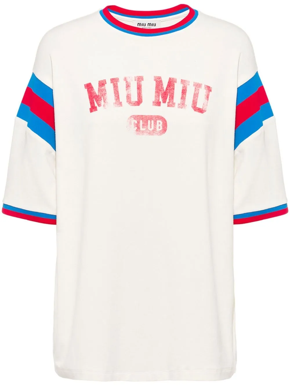 Miu Miu ミュウミュウ ロゴ Tシャツ - Farfetch