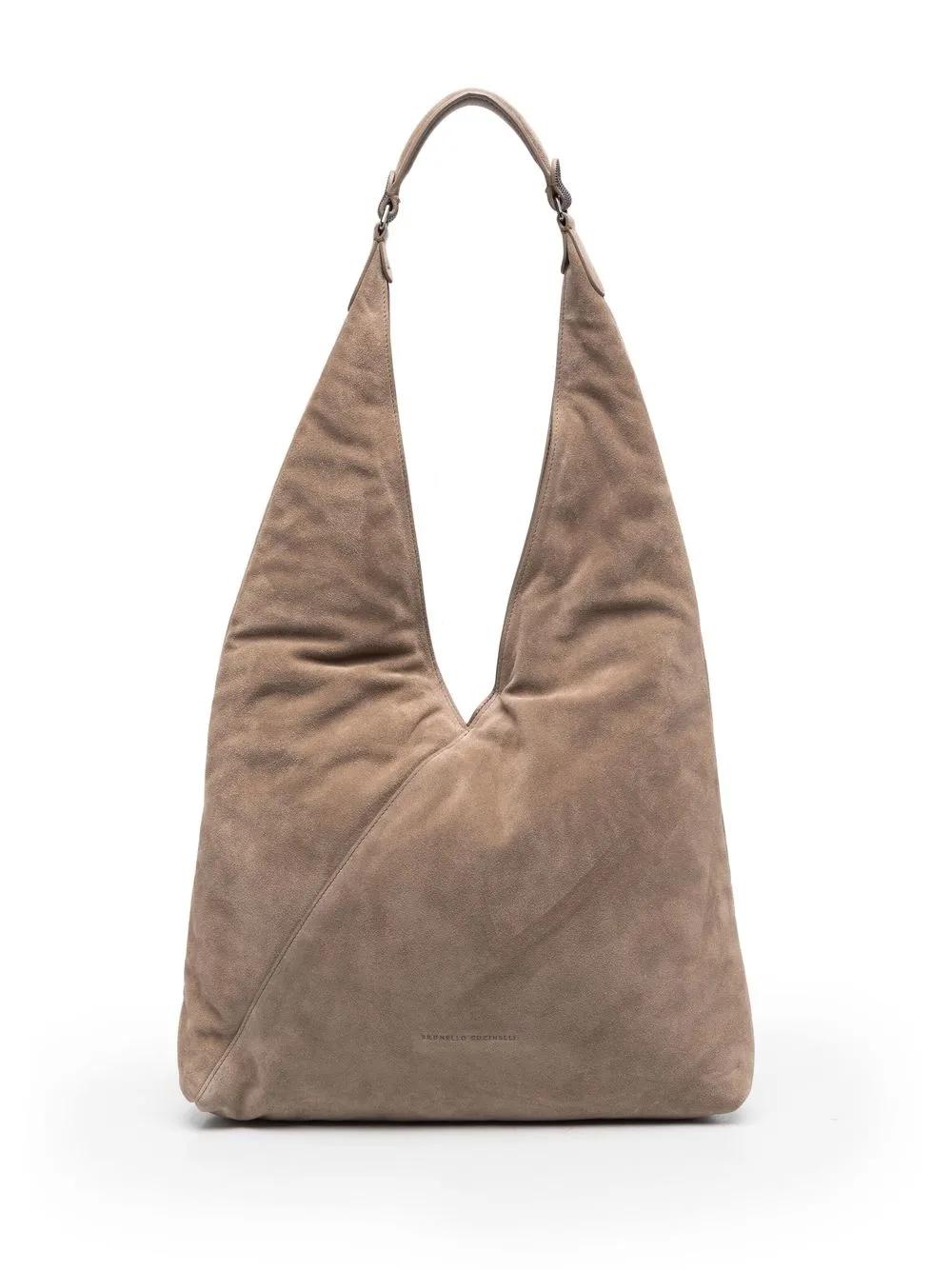 

Brunello Cucinelli tote con logo en relieve - Neutro