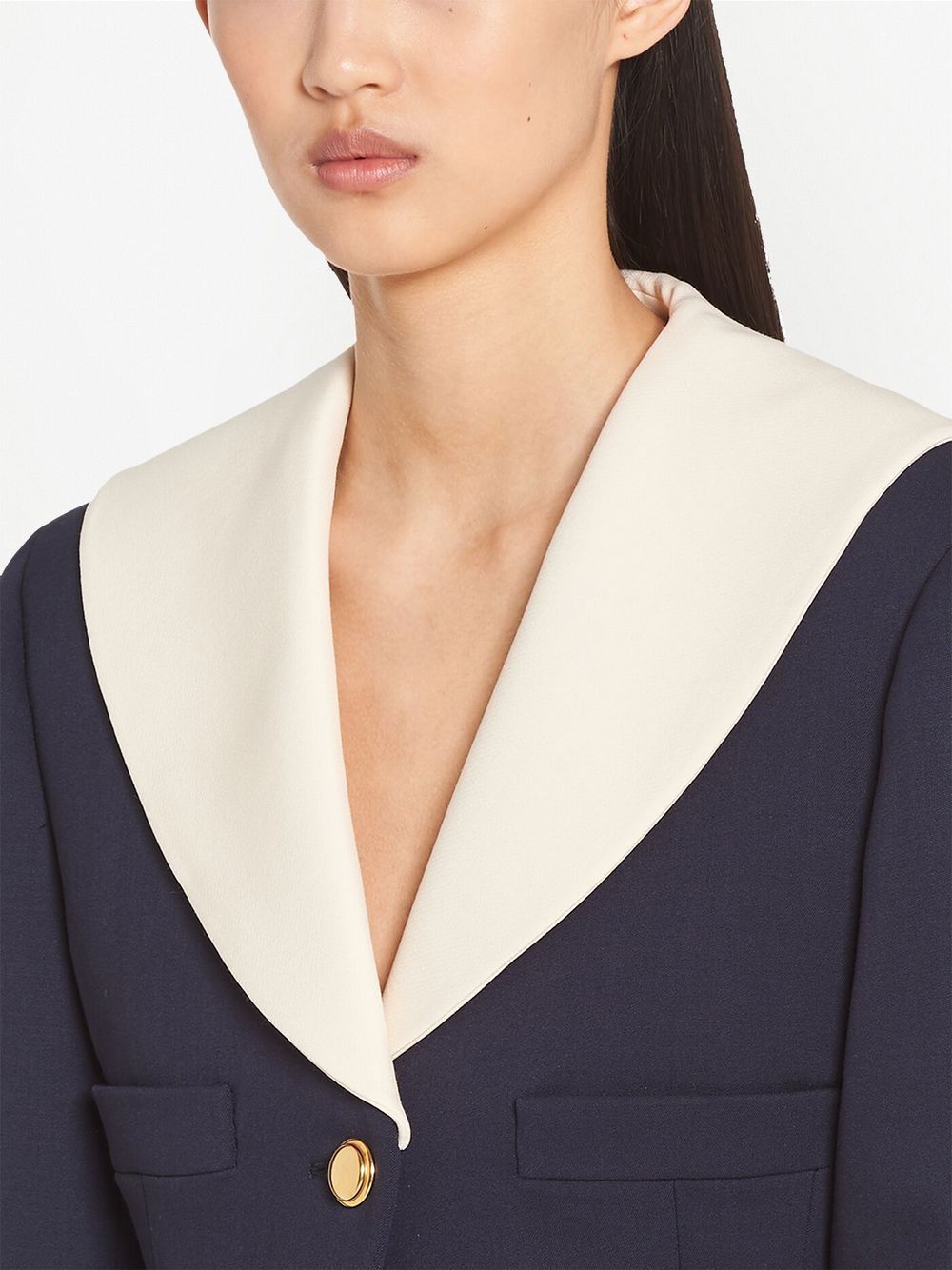 Miu Miu Cropped Wool Jacket - Farfetch