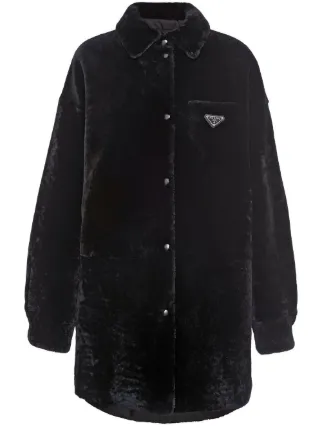 経典 ブラック | コート リバーシブル Prada | JP FARFETCH ジャケット・アウター