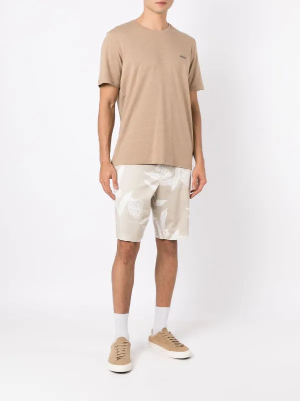 BOSS Floral Chino Shorts - Farfetch