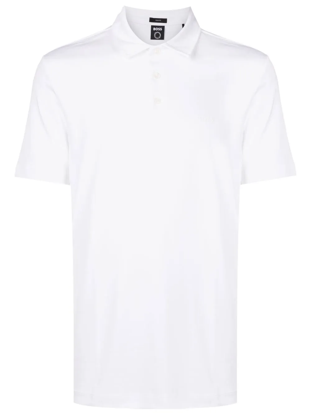 BOSS playera tipo polo con logo estampado | blanco | Image 1