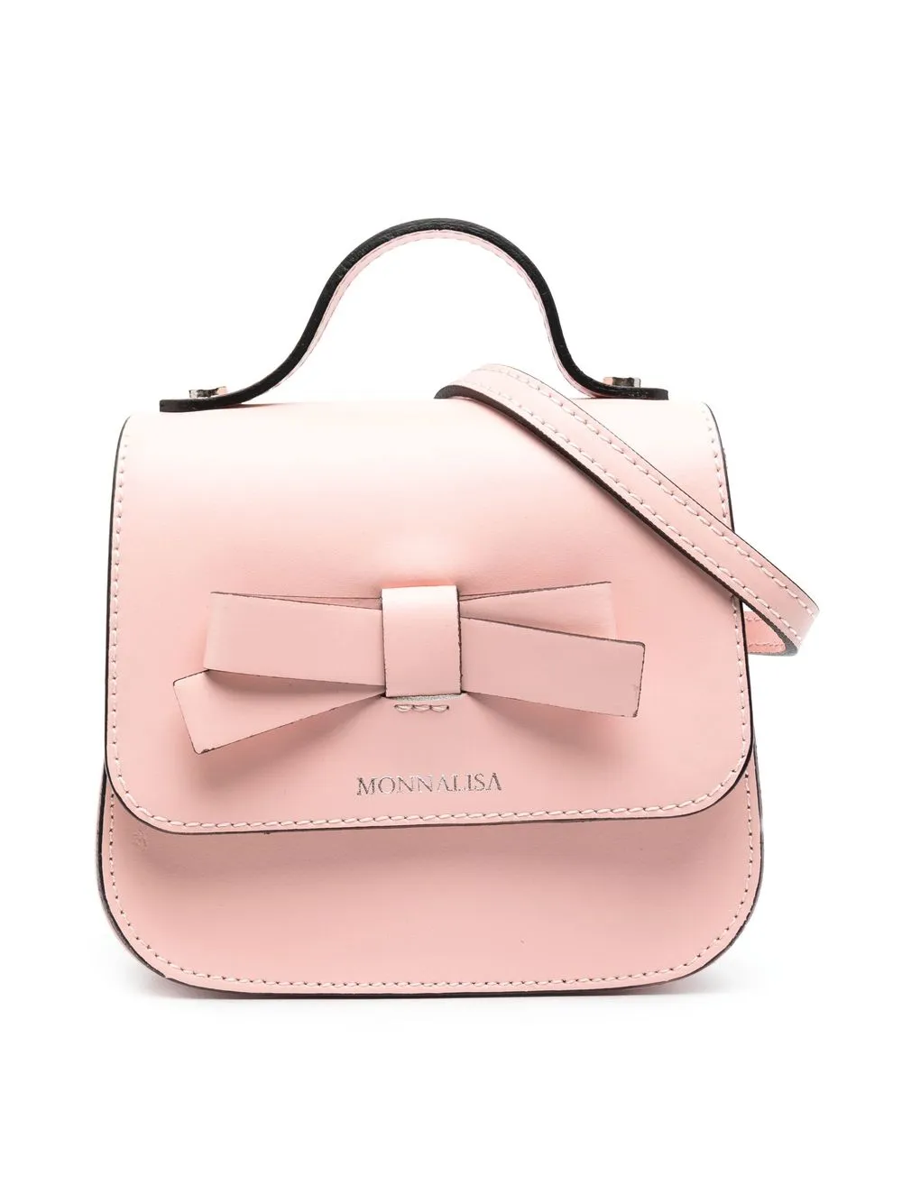 

Monnalisa bolsa con detalle de moño - Rosado