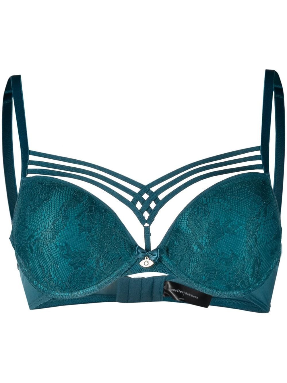 marlies dekkers soutien-gorge dame de paris à design matelassé - bleu