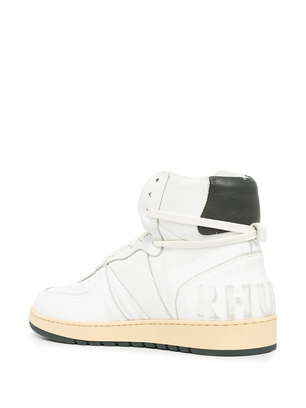 RHUDE Rhecess-Sky high-top sneakers Wit