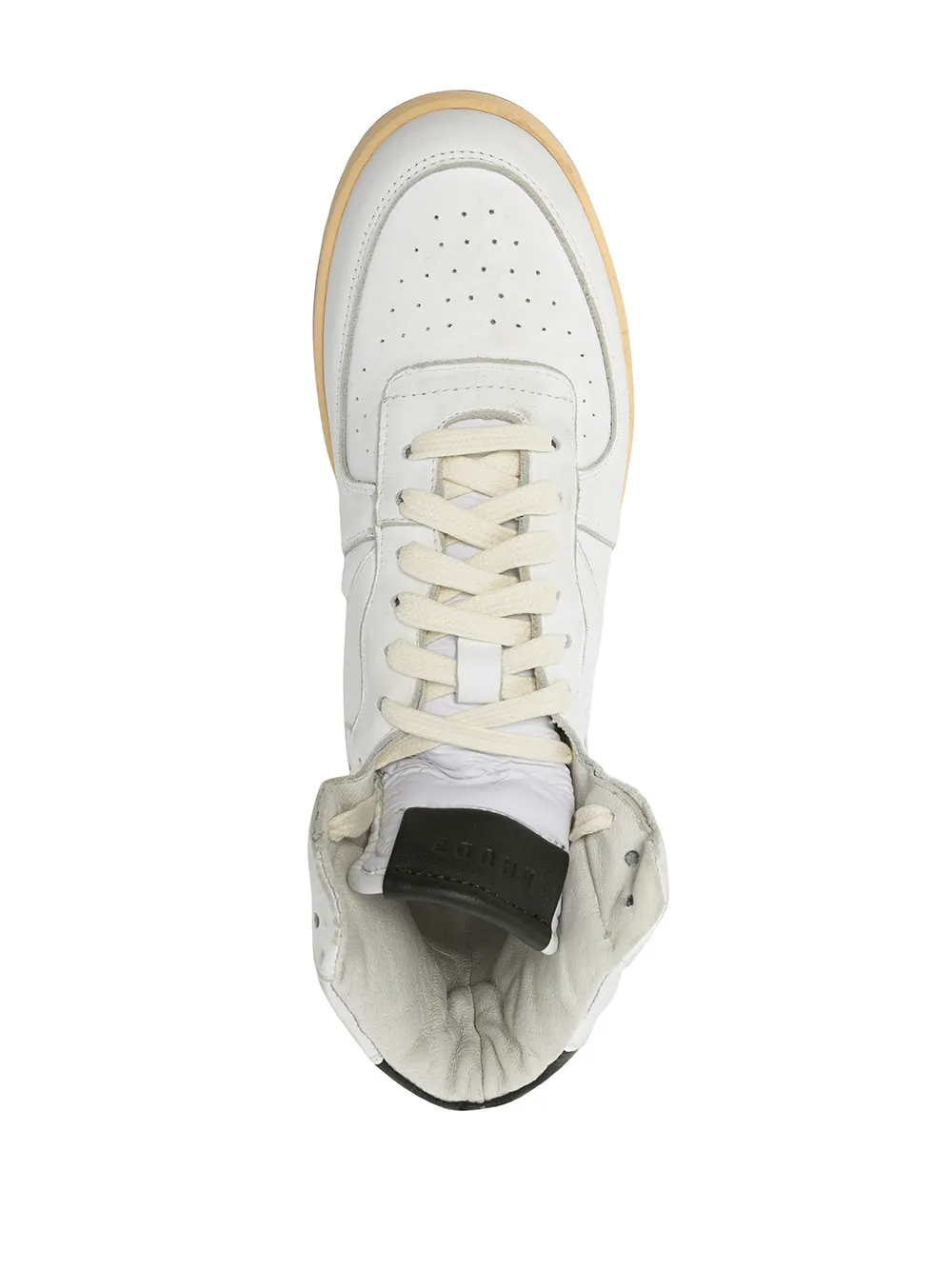 RHUDE Rhecess-Sky high-top sneakers Wit