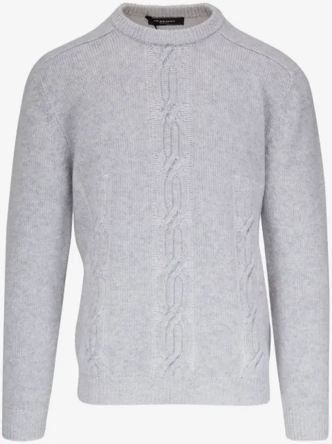 Kiton crewneck cashmere jumper