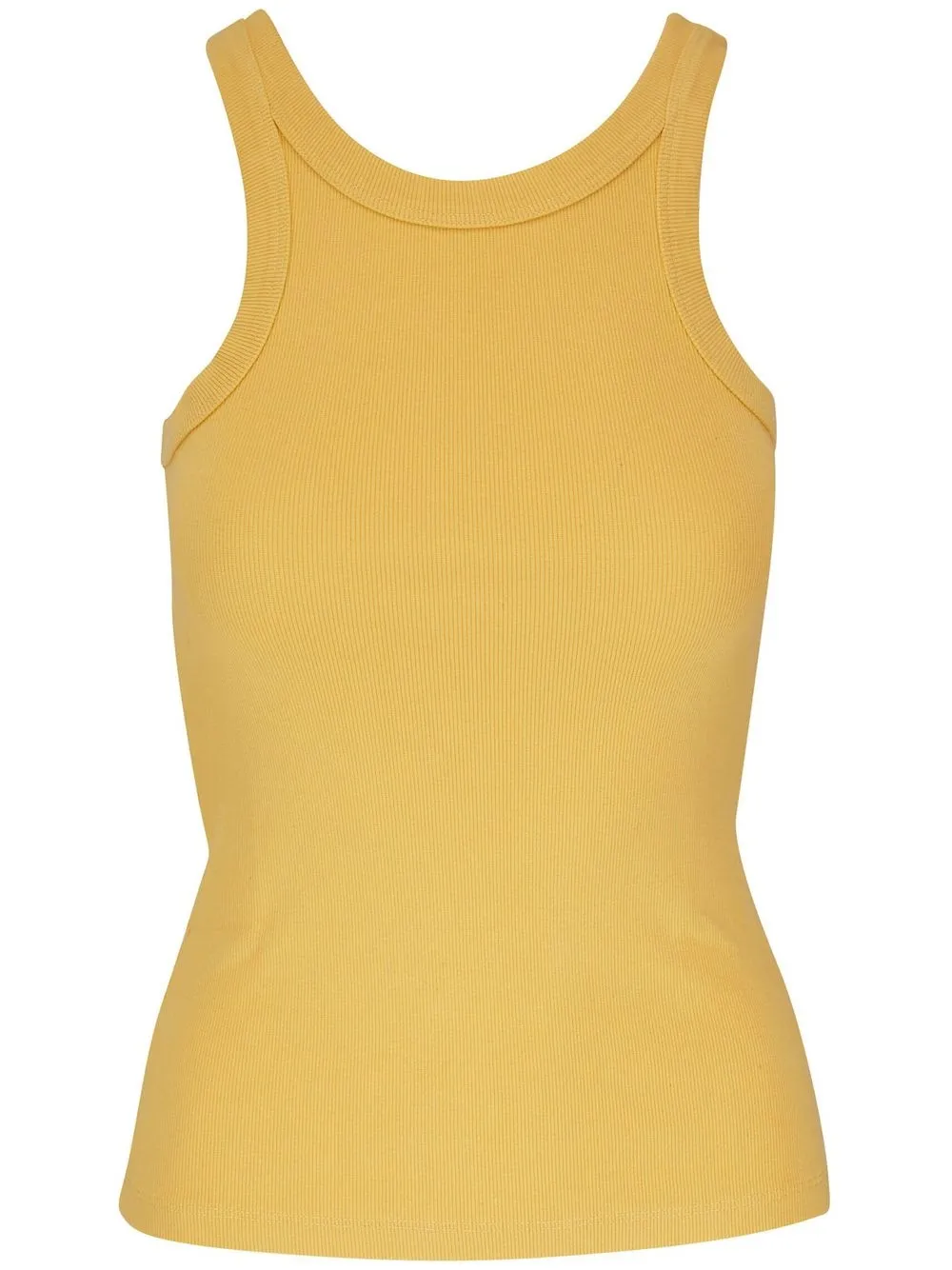 

MOTHER U-neck sleeveless top - Yellow