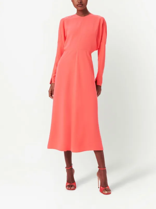 Victoria Beckham ドルマンスリーブ ドレス Farfetch