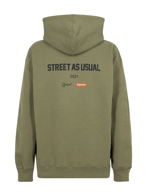 Supreme WTAPS Sic’em! パーカー オリーブ