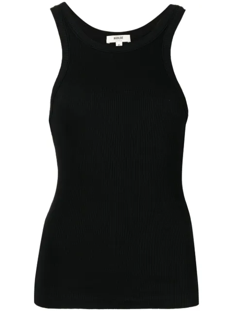 AGOLDE Bailey round neck tank top