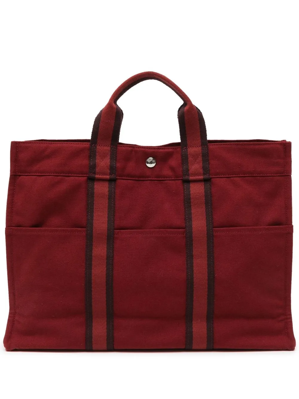 

Hermès bolsa de mano Fourre Tout Cabas pre-owned - Rojo