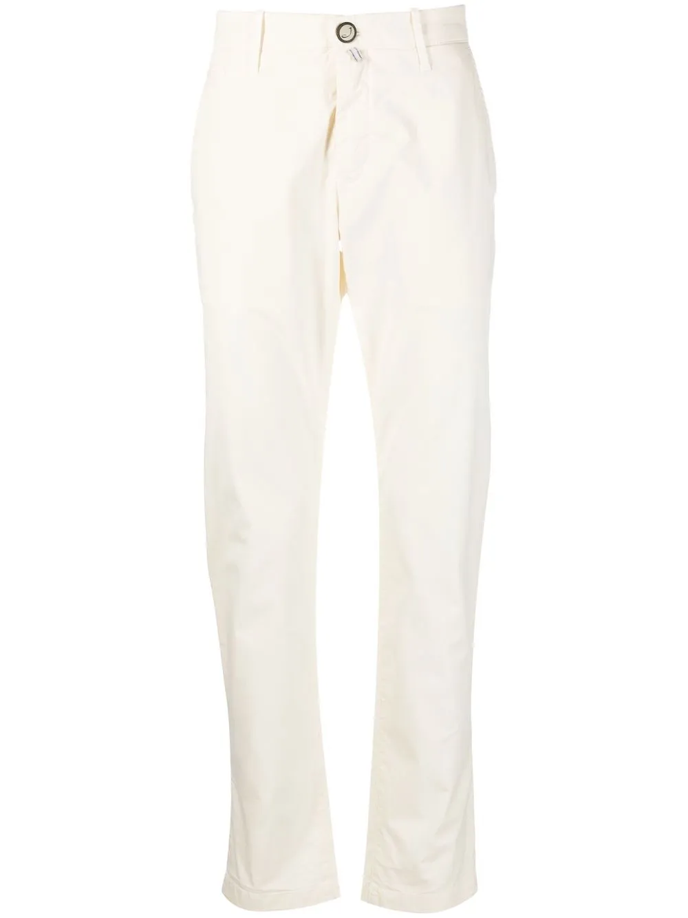 Jacob Cohen High-waisted Straight Jeans In White