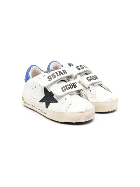 Golden Goose Kids Old School distress-effect sneakers