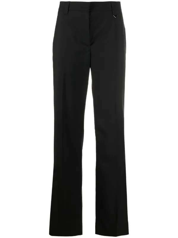 パンツ prada wide straight slacks archive PRADA (プラダ) ツータック ストレート パンツ PRLP230H ブランド