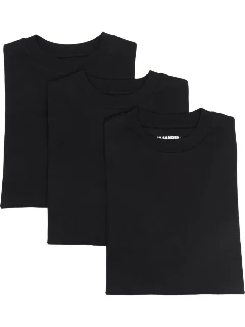 Jil Sander three-pack long-sleeve tops