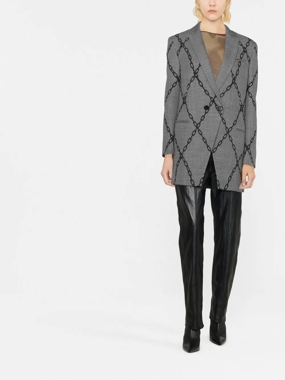 Philosophy Di Lorenzo Serafini blazer con cadenas estampadas | Blazers | Image 2
